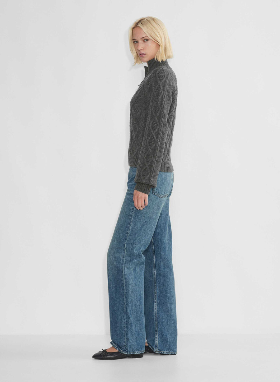 boreal genser med 14 glidelås heather charcoal