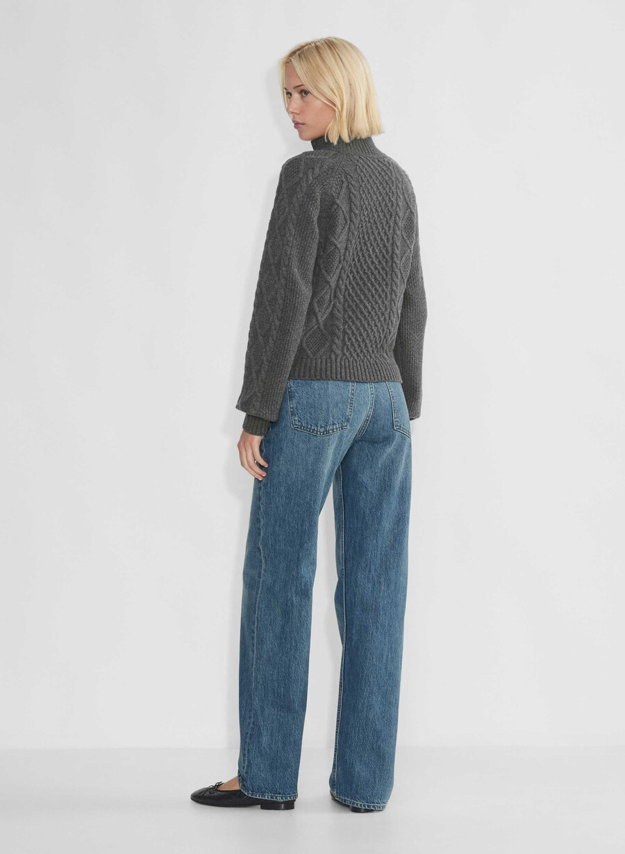 boreal genser med 14 glidelås heather charcoal