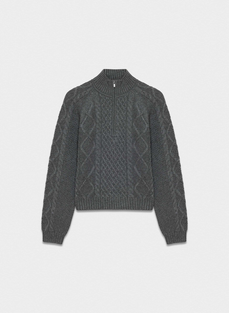 boreal genser med 14 glidelås heather charcoal