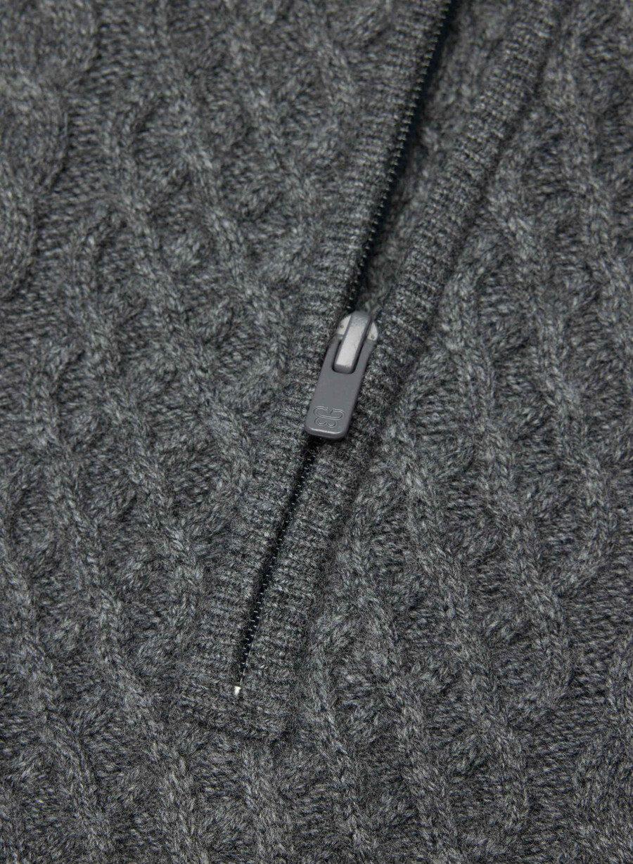 boreal genser med 14 glidelås heather charcoal