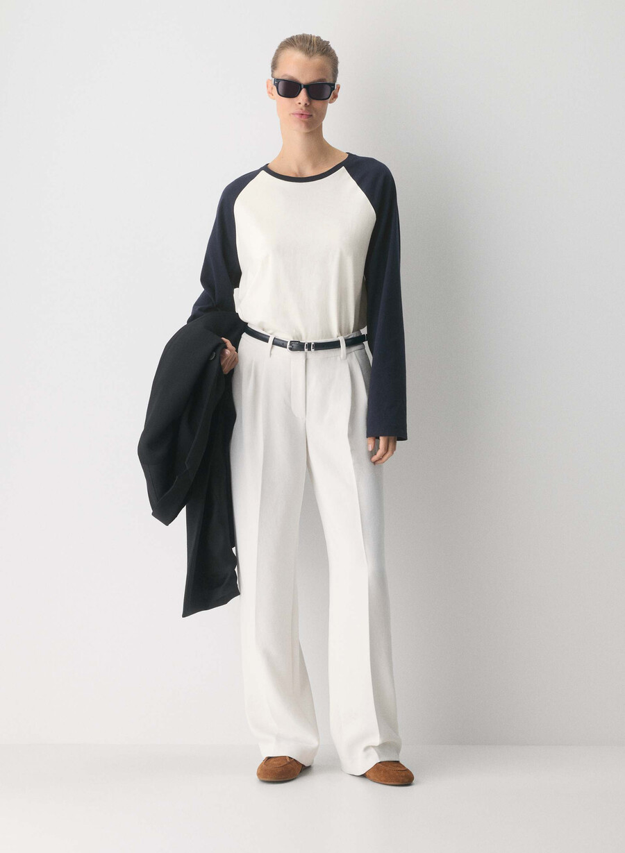 the effortless pant lo-rise - crepette lys bjØrk
