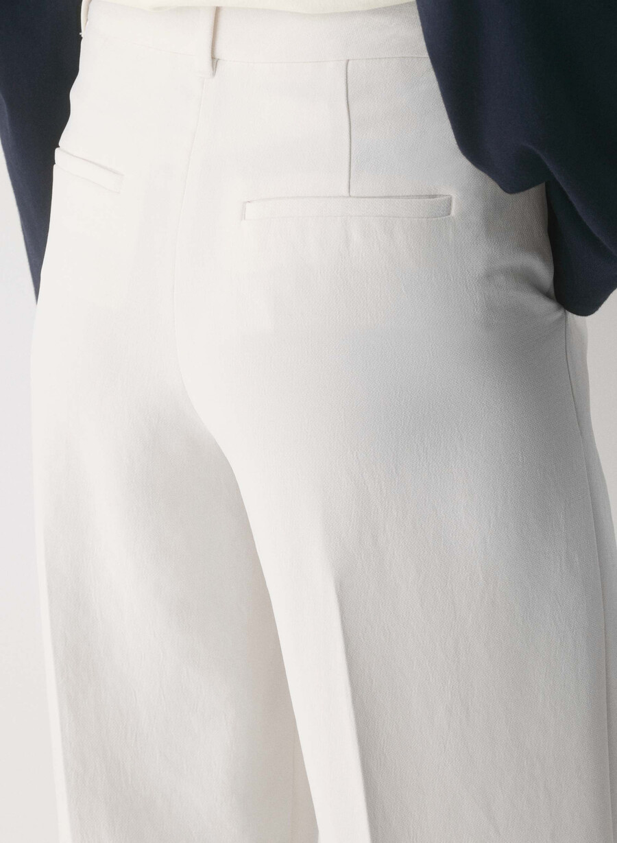the effortless pant lo-rise - crepette lys bjØrk