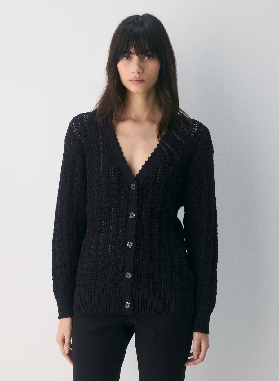 reverence cardigan lys bjørk