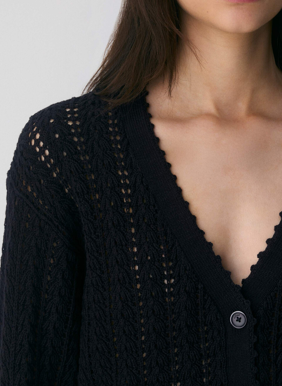 reverence cardigan lys bjørk