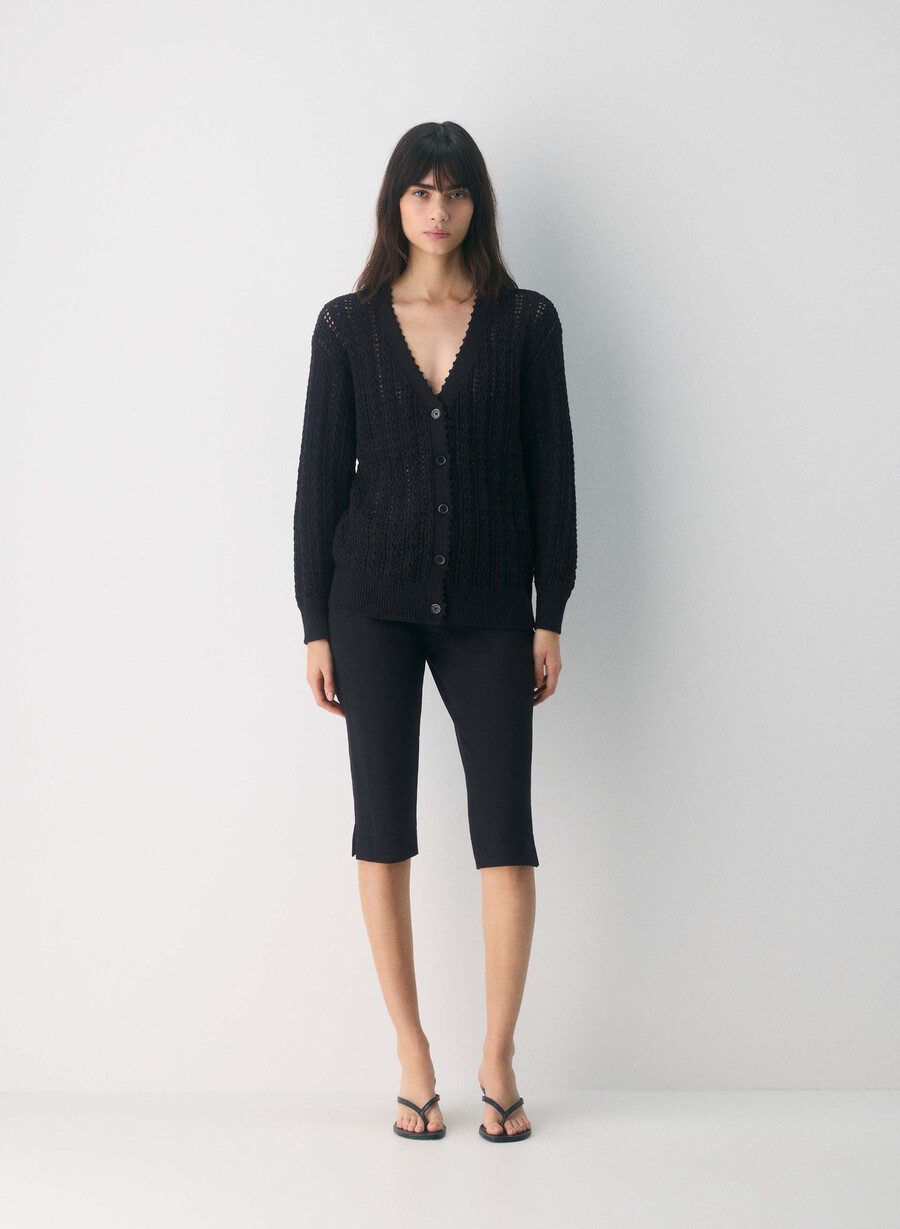 reverence cardigan lys bjørk
