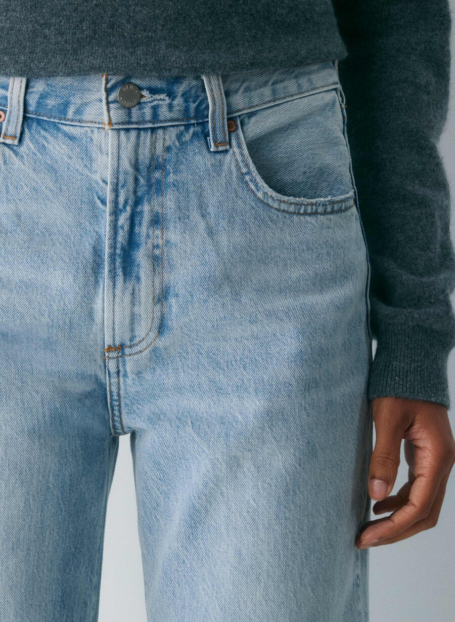 denim forum farrah high-rise wide jeans 15 år brl thr bleu