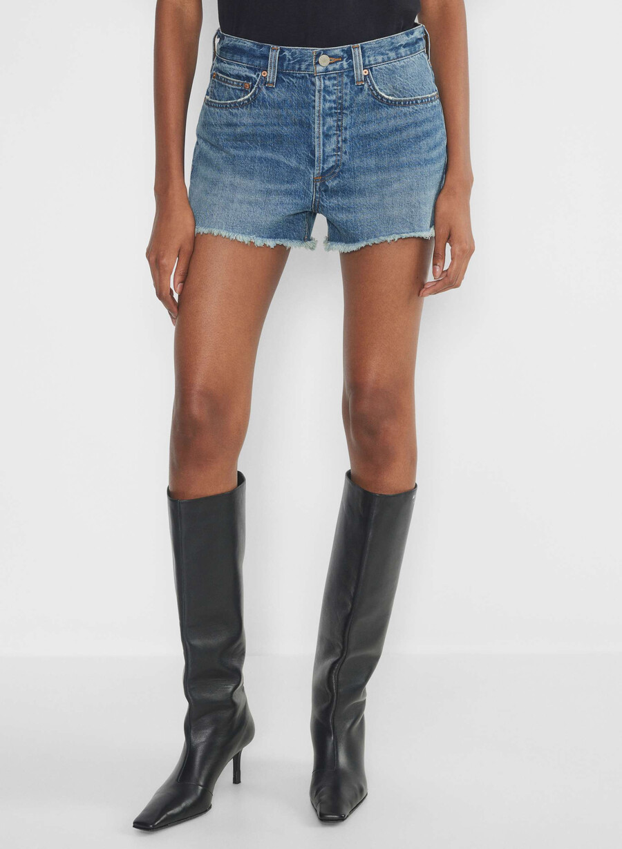 denim forum ekskjæresten høyt skarpe denimshorts 5 År kiss n tell svart