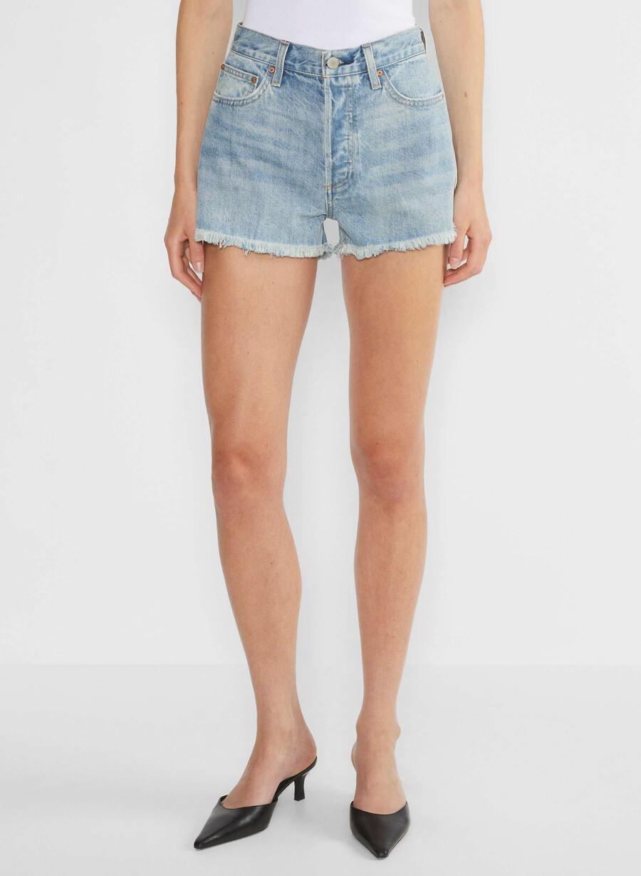 denim forum ekskjæresten høyt skarpe denimshorts 7 År bleu taboo