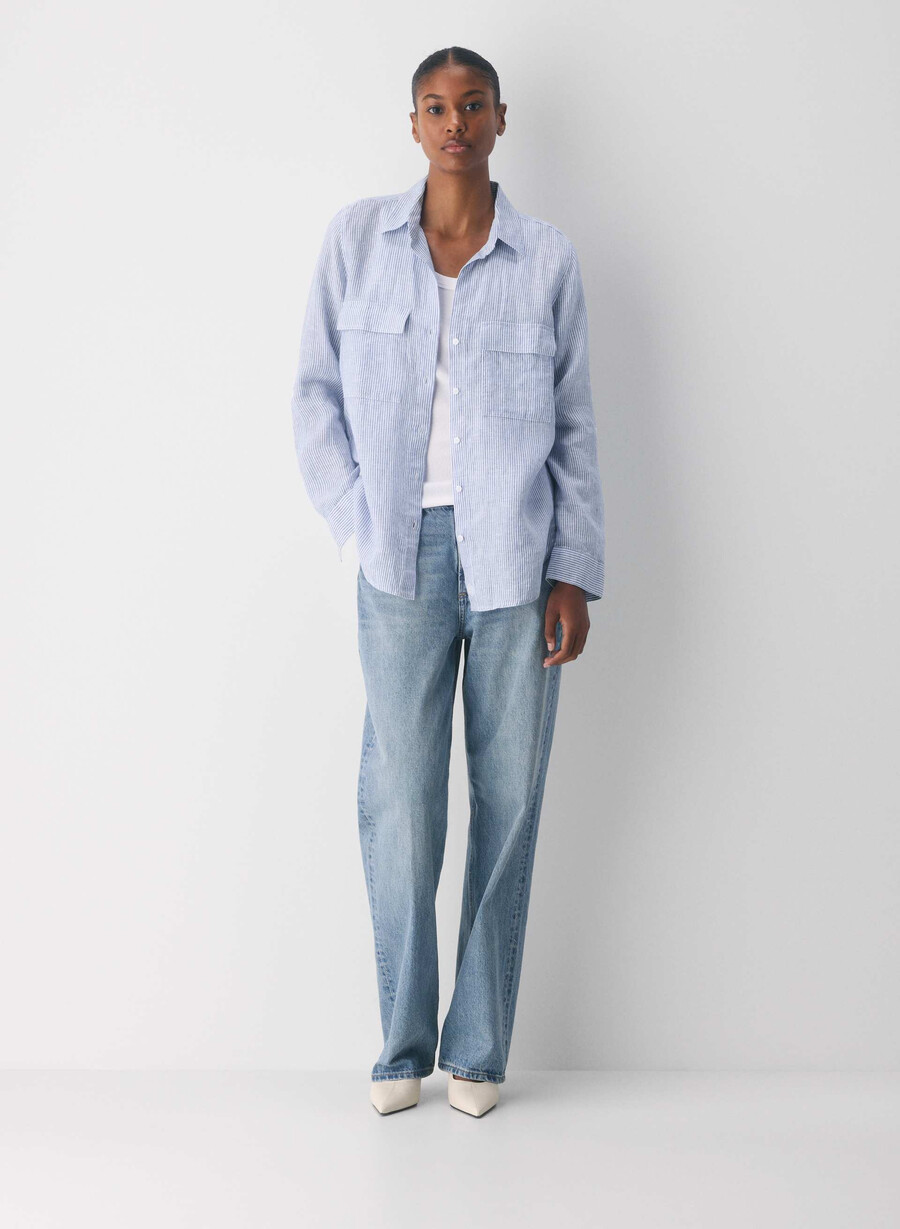 utility linskjorte wlson stripe fr svsv
