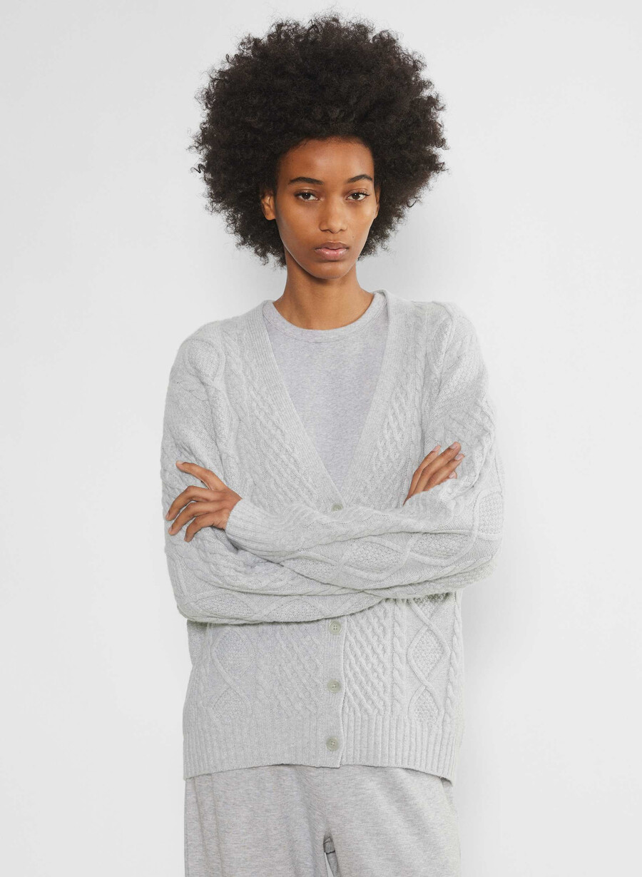 peggy cardigan mØrk oliven