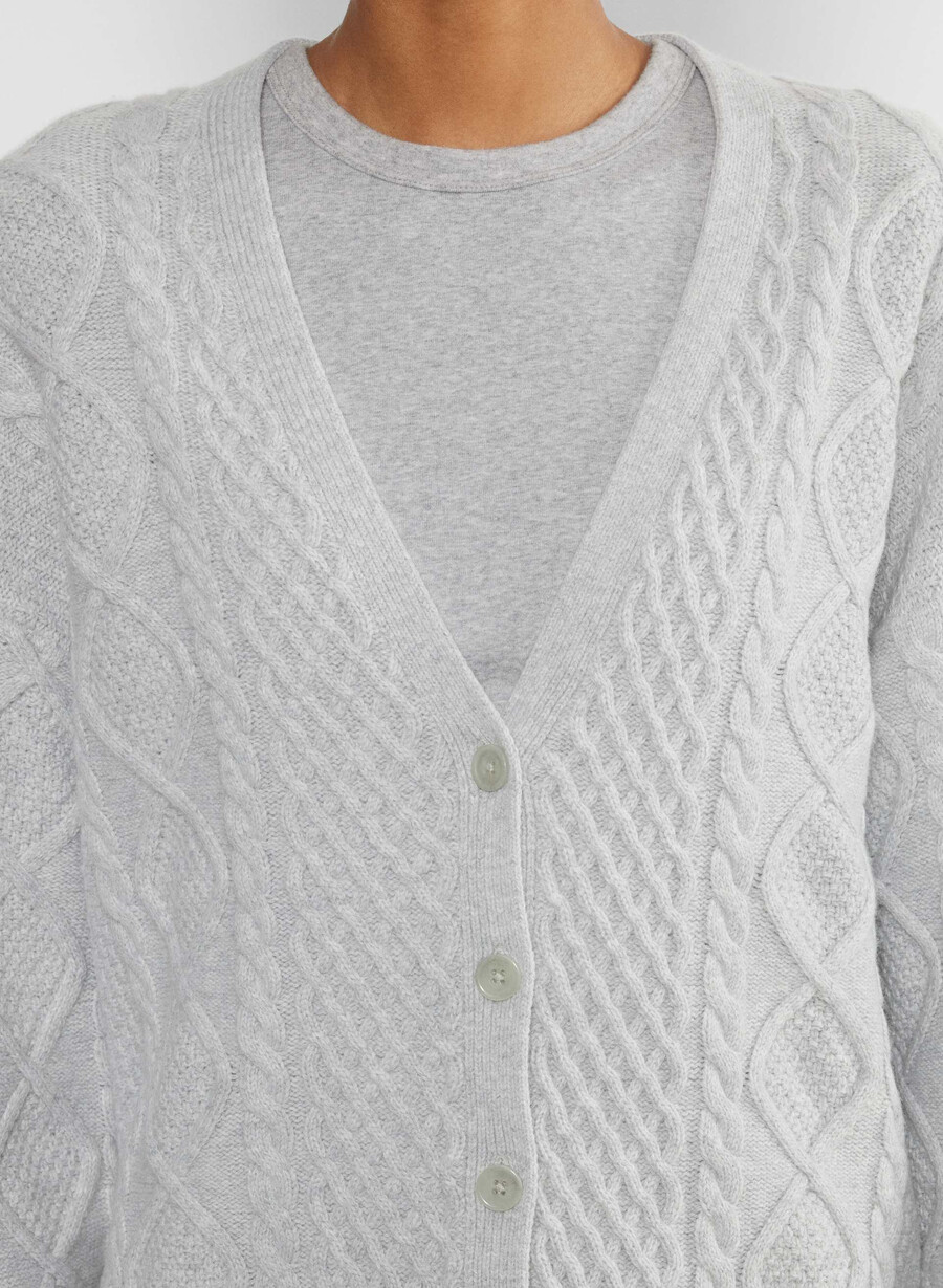 peggy cardigan mØrk oliven