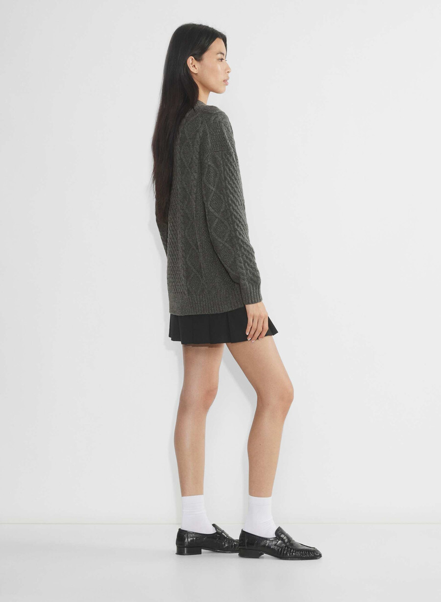 peggy cardigan mørkgrønn