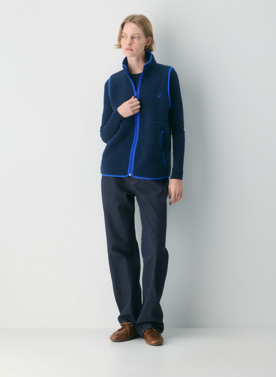 polartec thermal pro halsvest admiraljazz blÅ