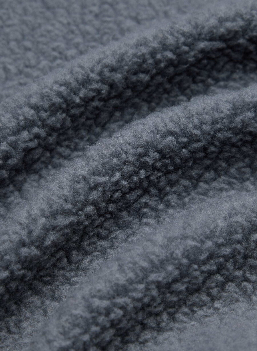 polartec thermal pro mockneck-vest vintage marineblÅ