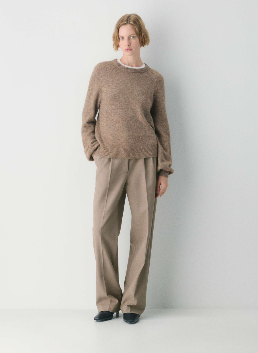 sonder genser heather nomad taupe