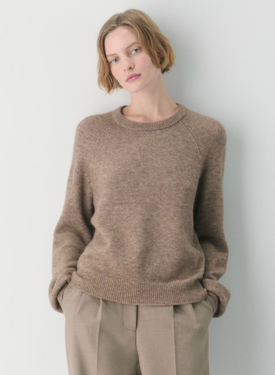 sonder genser heather nomad taupe
