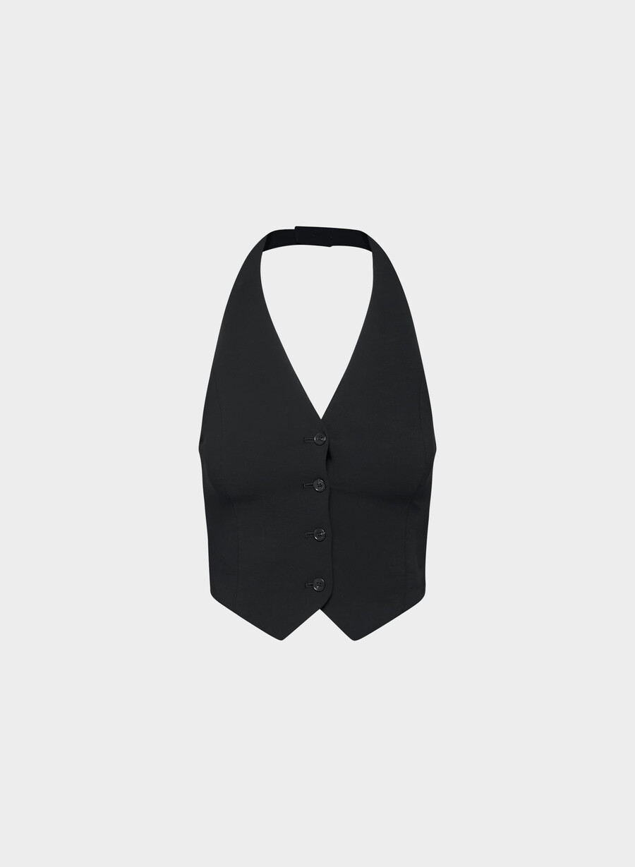 vito vest - crepette svart