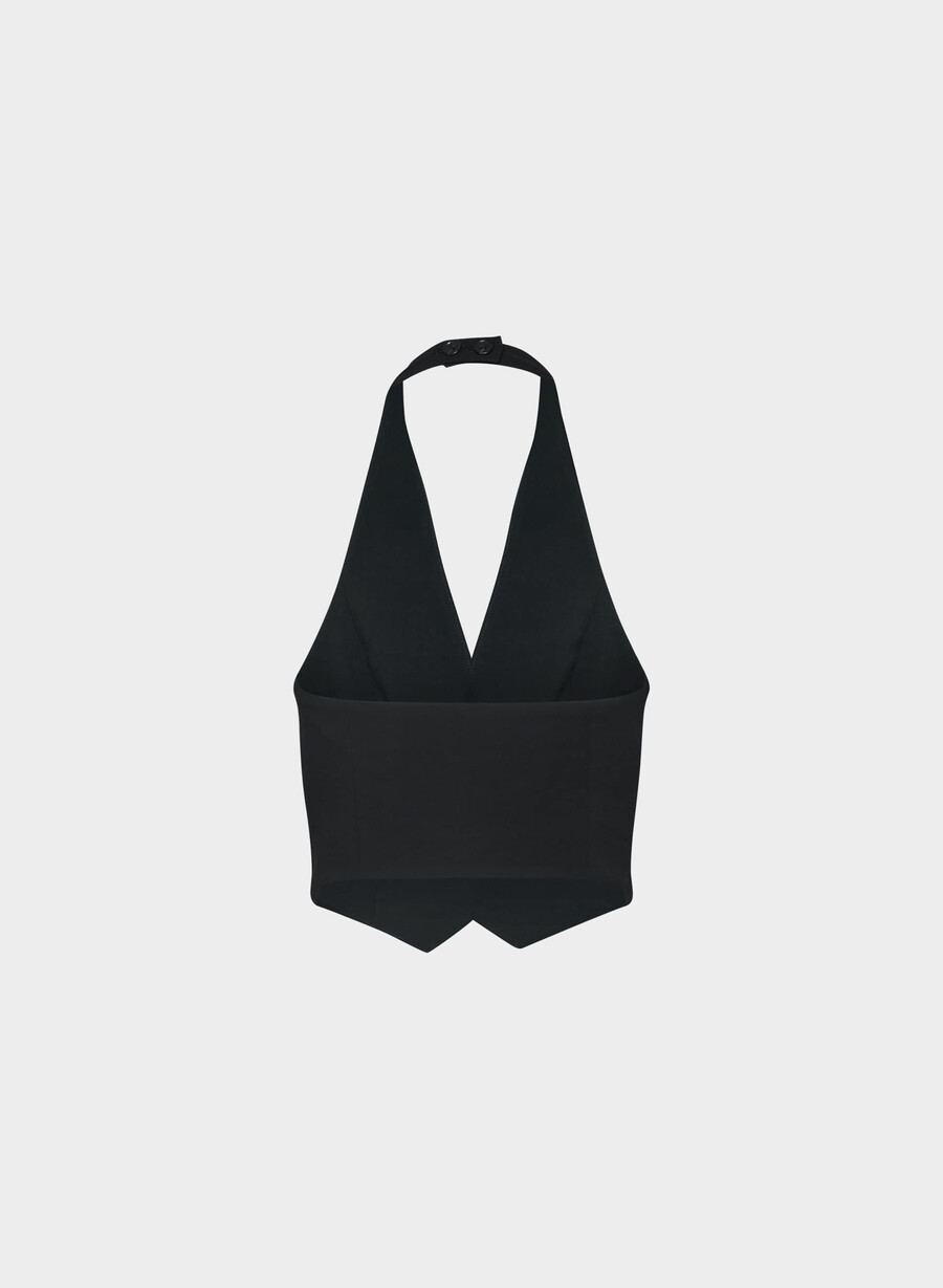 vito vest - crepette svart