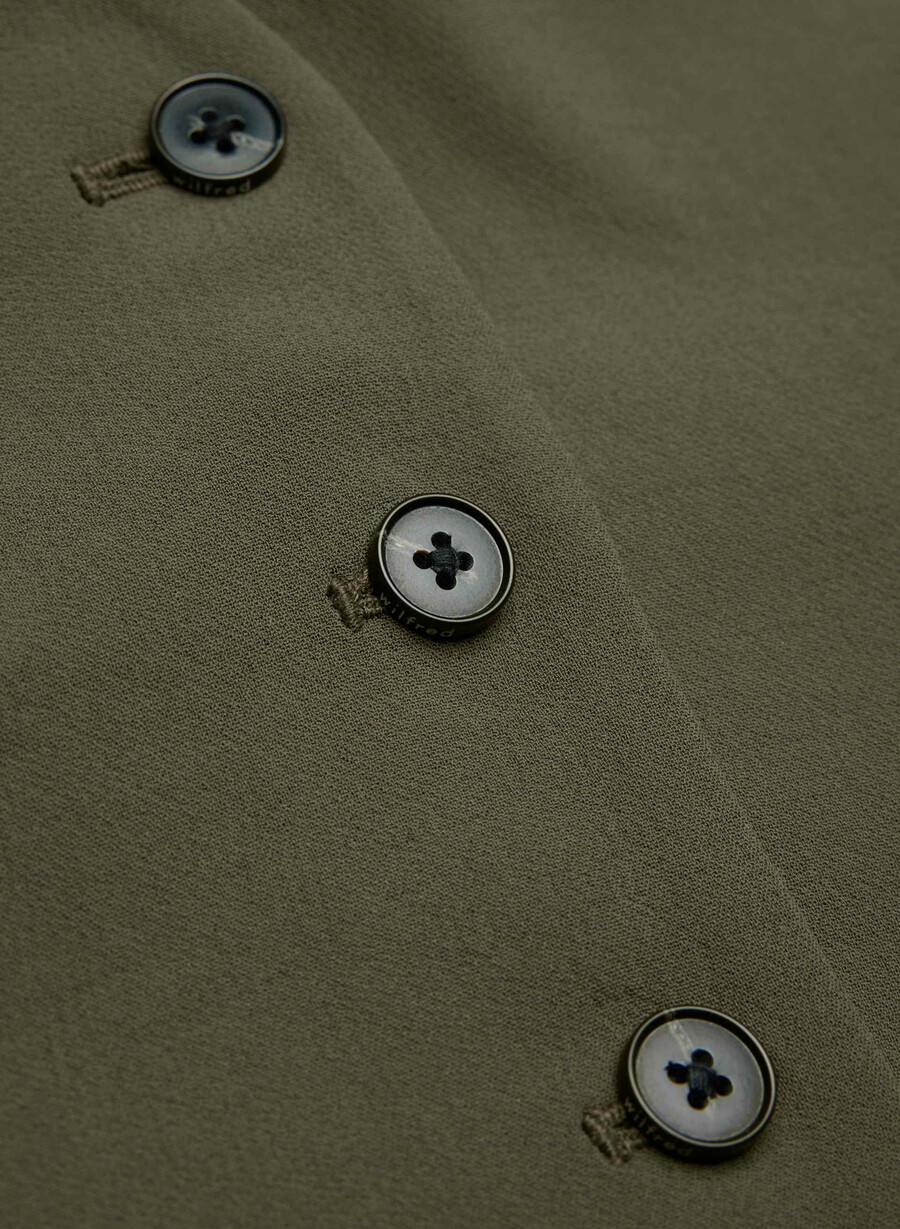 vito vest - crepette mØrk olive