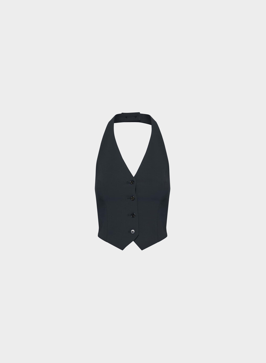 vito vest - crepette dark night navy