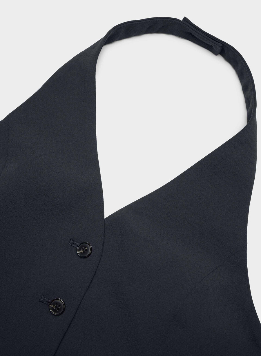 vito vest - crepette dark night navy