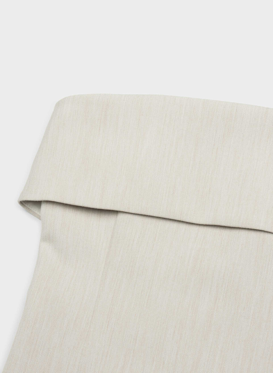 element tubetopp - reessensiell heather matte perle