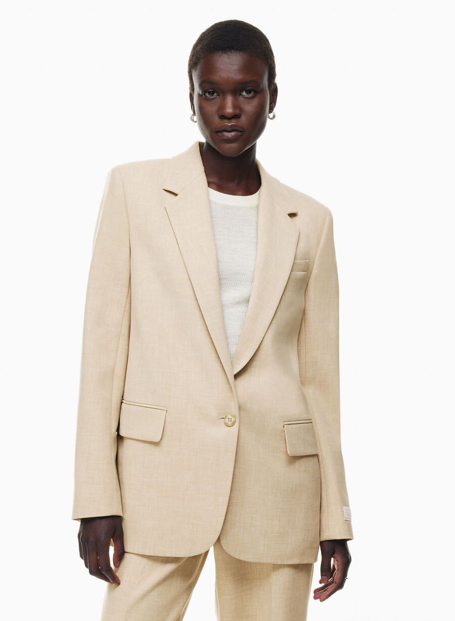 generasjonsblazer - reessensiell havregryn beige