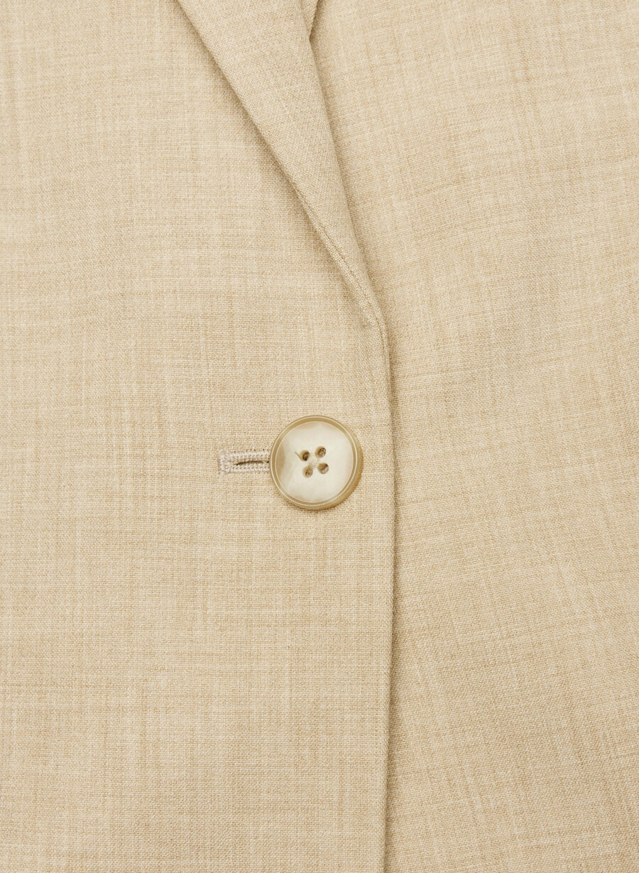 generasjonsblazer - reessensiell havregryn beige