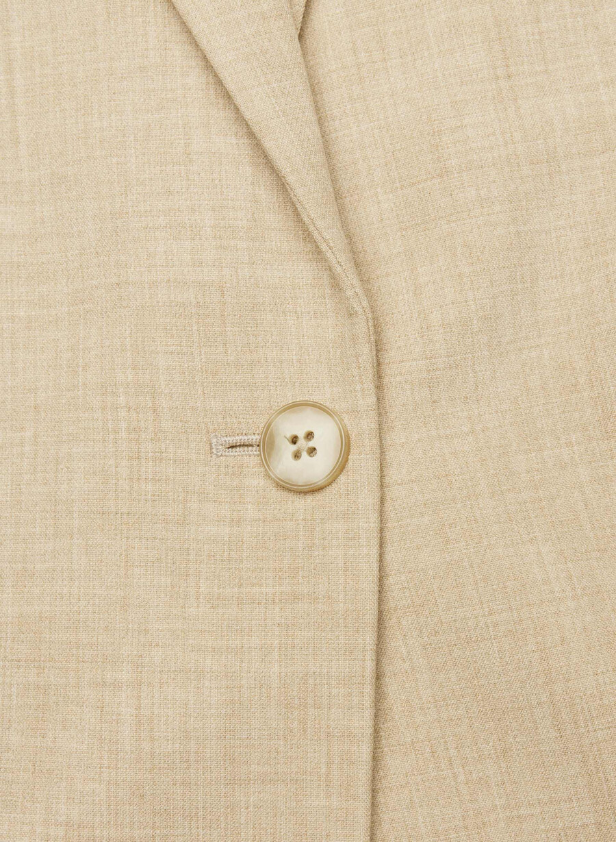 generasjonsblazer - reessensiell havregryn beige
