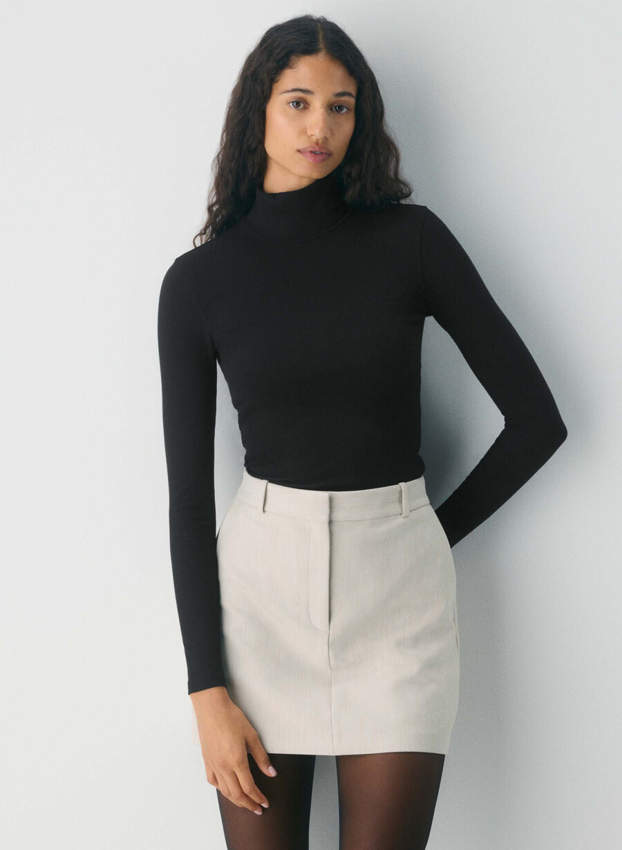 meiselskjørt - reessential heather matte pearl