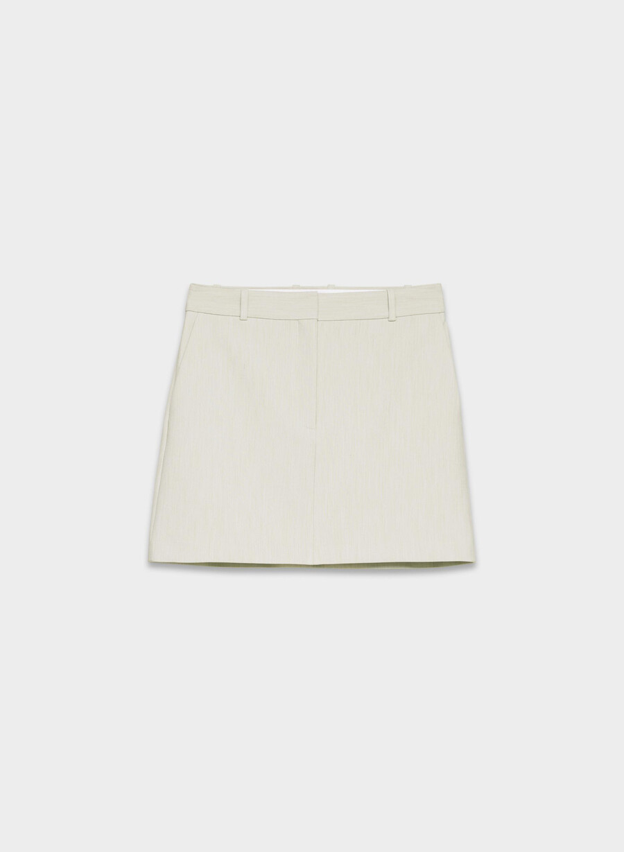 meiselskjørt - reessential heather matte pearl