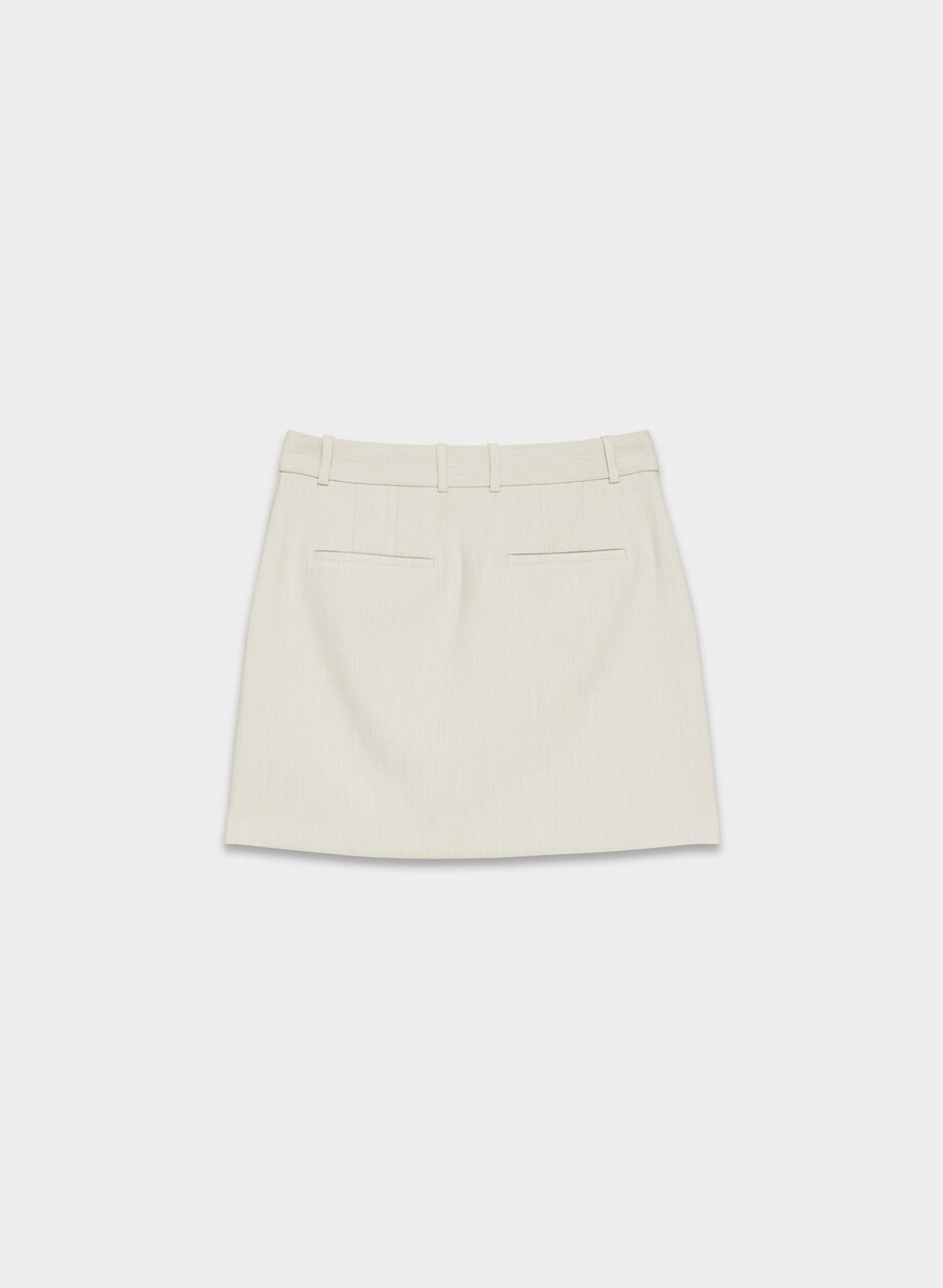 meiselskjørt - reessential heather matte pearl