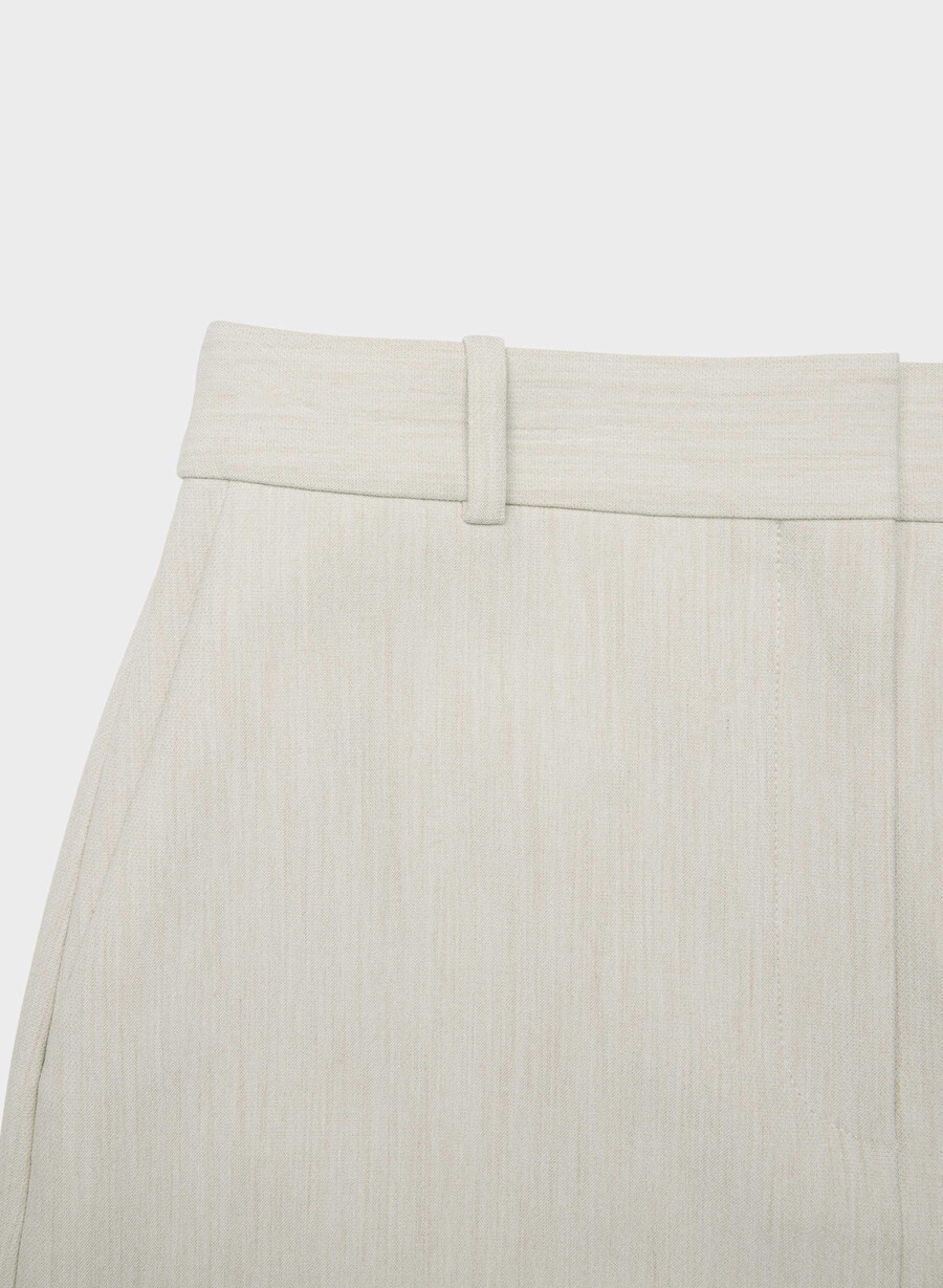 meiselskjørt - reessential heather matte pearl