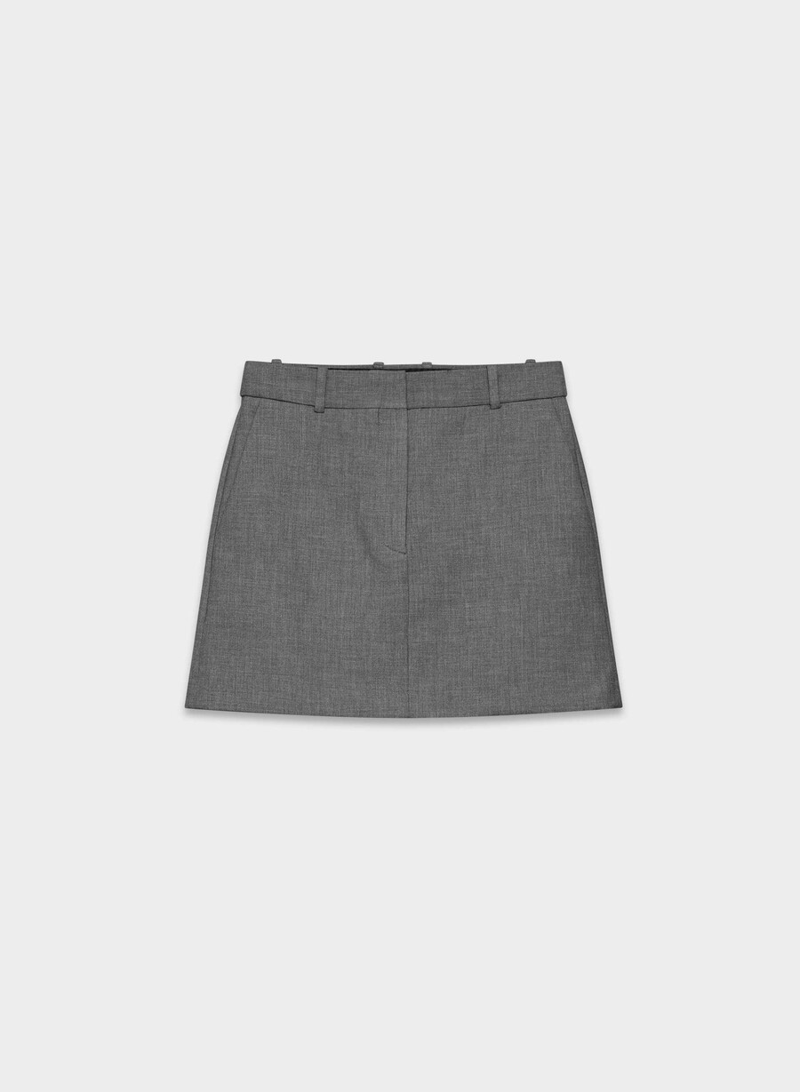 meiselskjørt - reessential heather charcoal