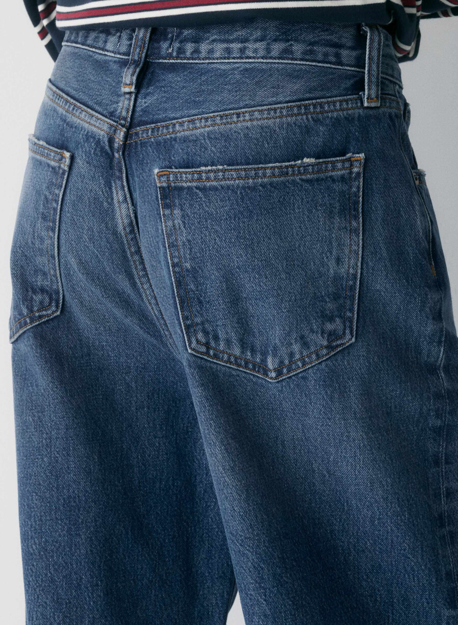 agolde lavsittende baggy jeans essence