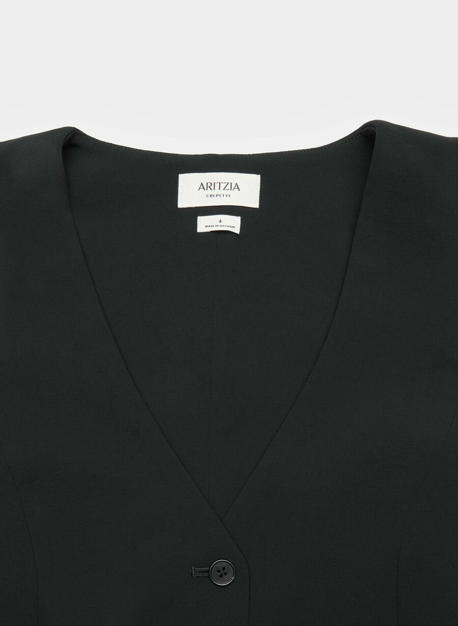 pacino vest - crepette svart