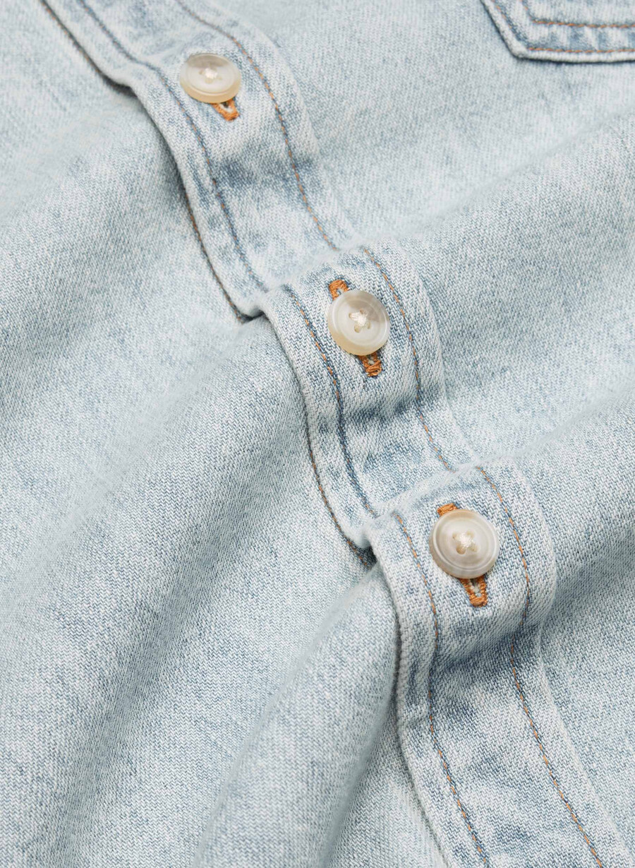 denim forum komfortabel denimskjorte fra 80-tallet 15 år brl thr bleu