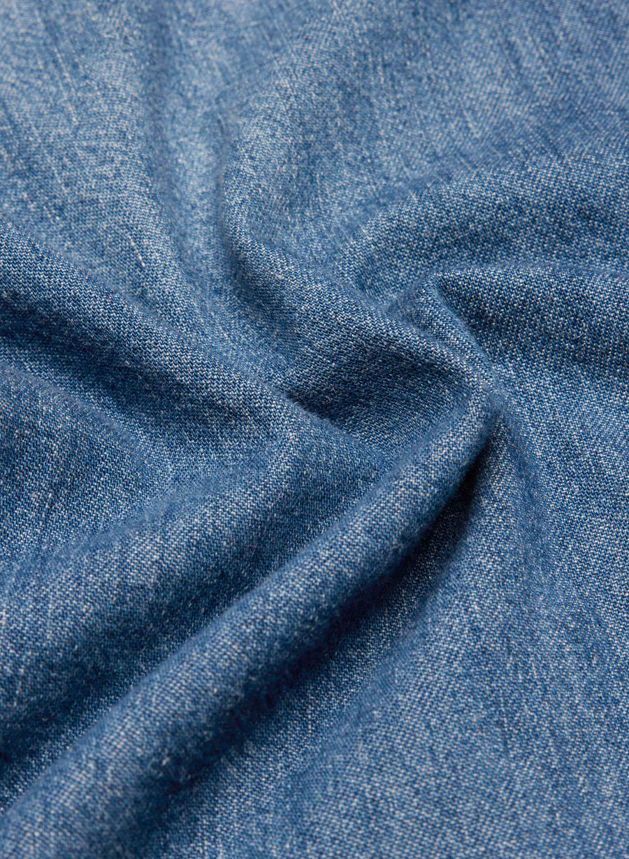 denim forum komfortabel denimskjorte fra 80-tallet 5 år kiss n tell svart