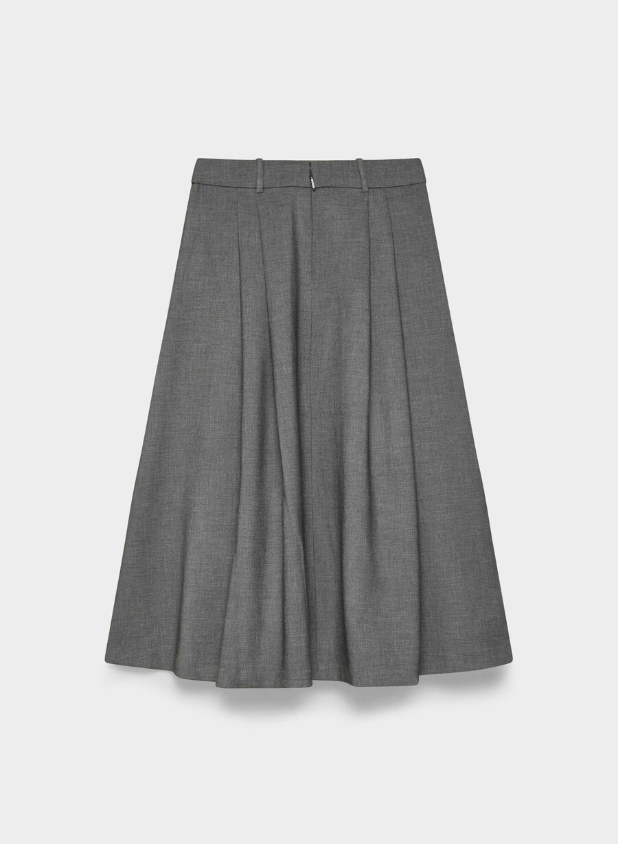 enterprise-skjørt - reessential heather charcoal