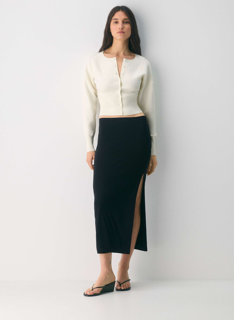 golightly cardigan - wonder yarn lys bjØrk