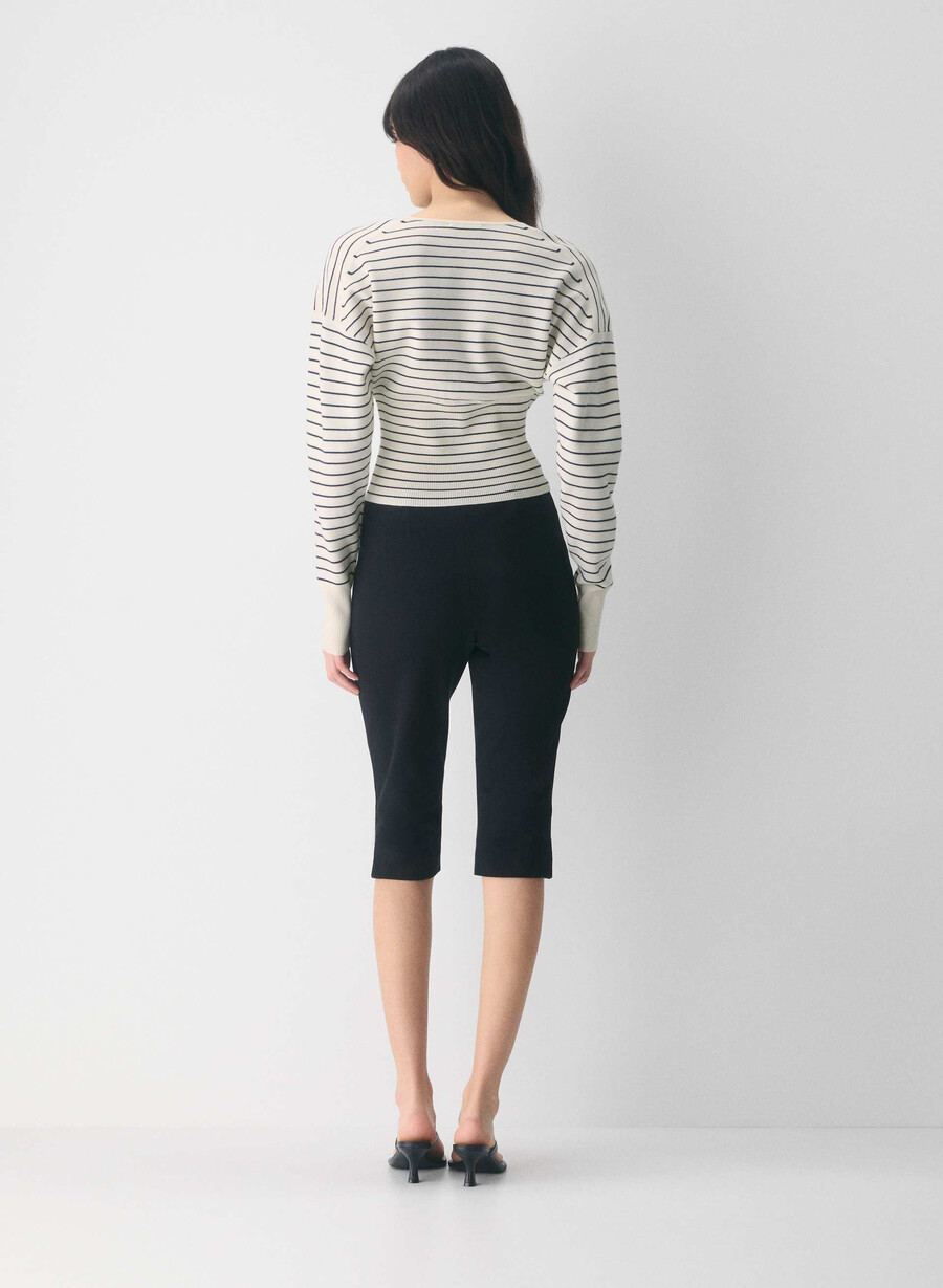 golightly cardigan - wonder yarn lt birch admiral
