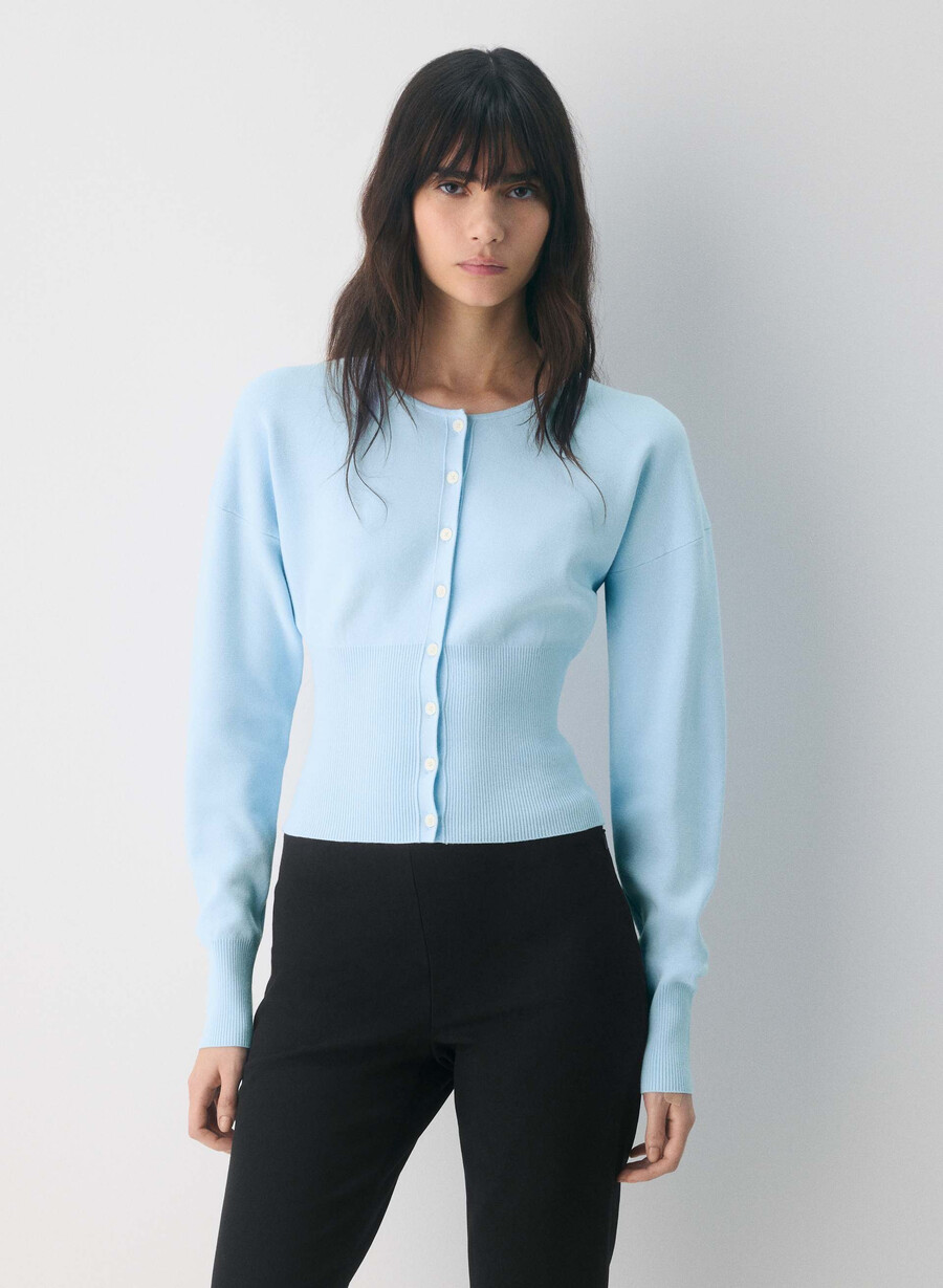 golightly cardigan - wonder yarn villa blÅ