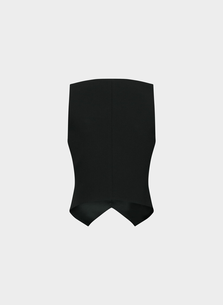 deniro vest - reessential svart