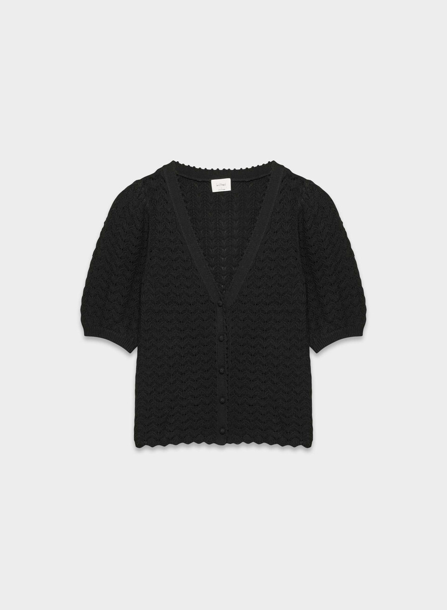 fika cardigan svart