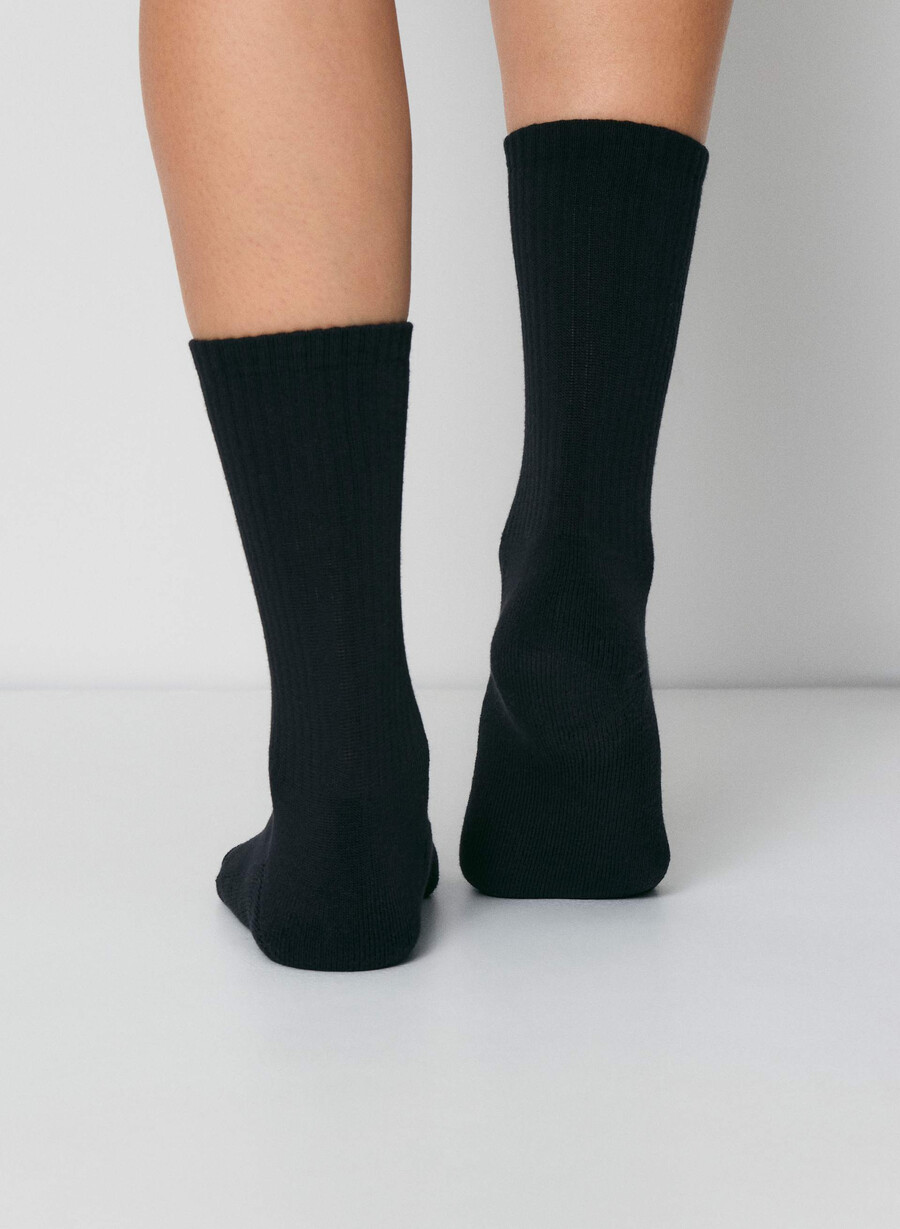 best-ever crew sock 5-pakning svart