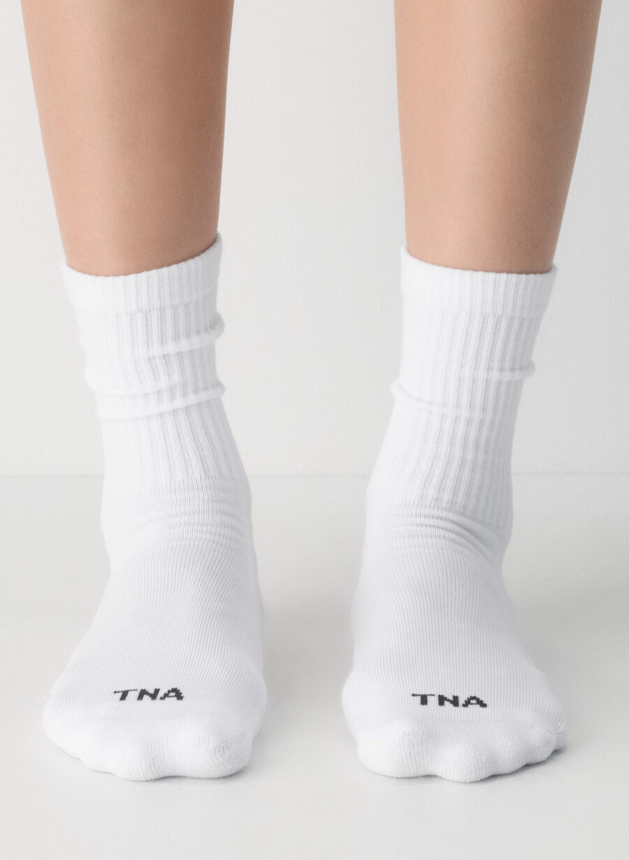 best-ever crew sock 3-pakning hvite