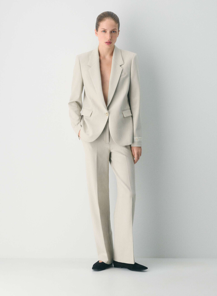 the limitless pant - reessential heather matte pearl