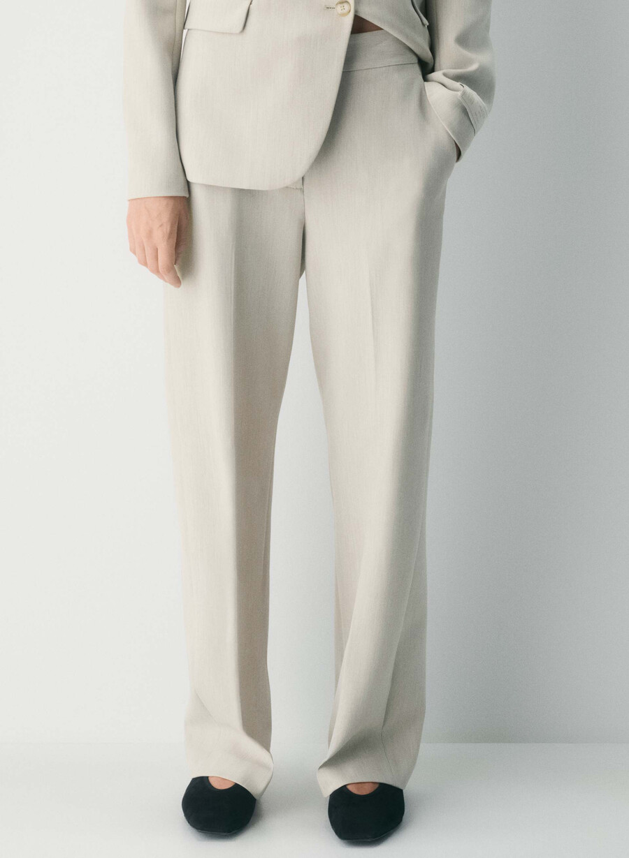 the limitless pant - reessential heather matte pearl