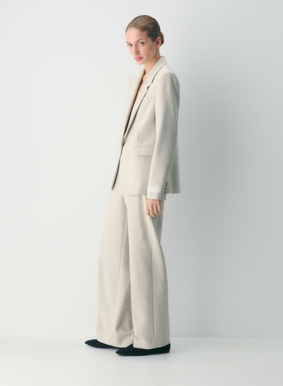 the limitless pant - reessential heather matte pearl