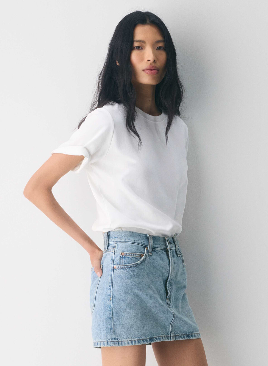 denim forum 90-tallets ricci-donimskjørt 7 år bleu taboo